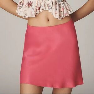 The Tilda Mini Slip Skirt